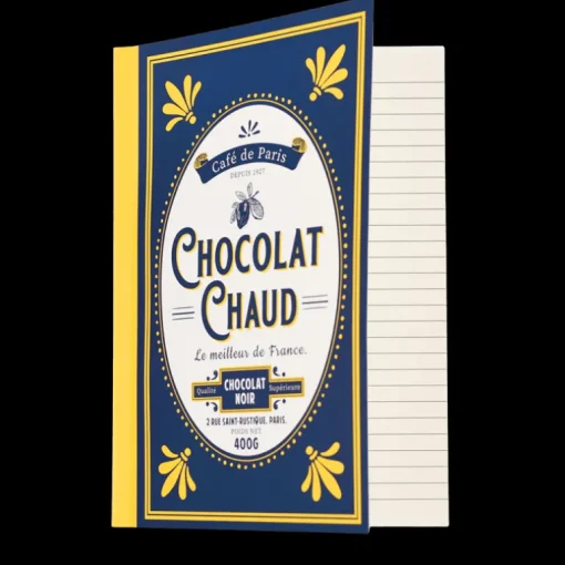 A5 notebook - Cafe de Paris CHOCOLAT CHAUD