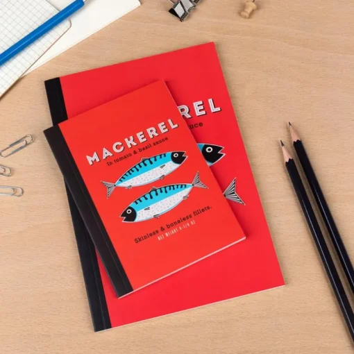 A5 notebook - Fish MACKEREL