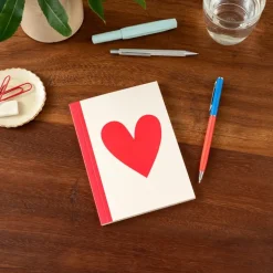 A6 notebook - Heart