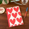 A5 notebook - Hearts