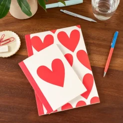 A5 notebook - Hearts