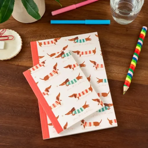 A6 notebook - Sausage Dog