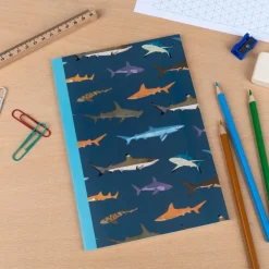 A5 notebook - Sharks