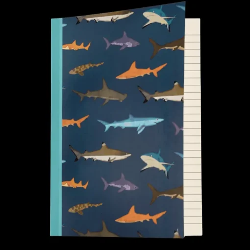 A5 notebook - Sharks