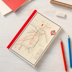A5 notebook - TfL Heritage Tube Map