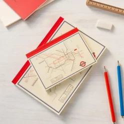 A5 notebook - TfL Heritage Tube Map