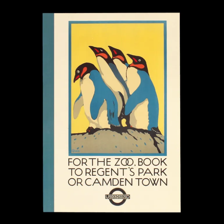 A5 notebook - TfL Vintage Poster "For the Zoo…"