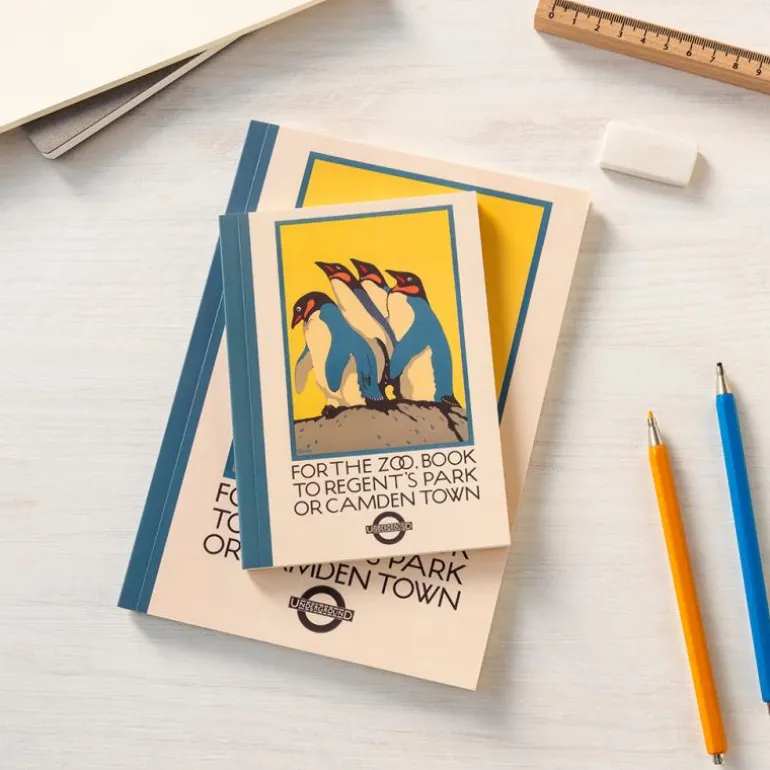 A5 notebook - TfL Vintage Poster "For the Zoo…"