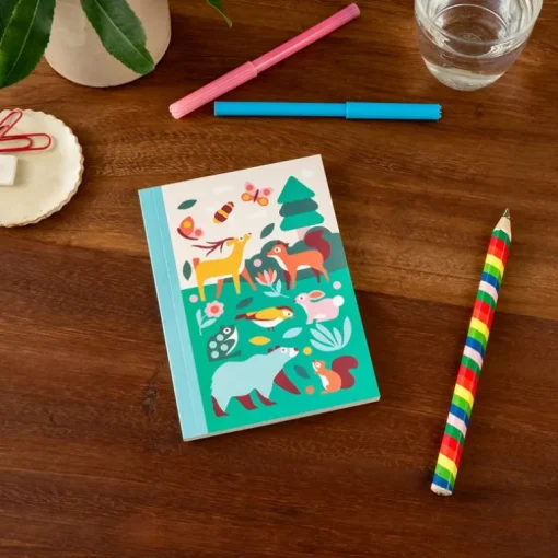 A6 notebook - Woodland