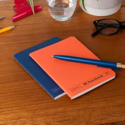 A6 notebooks (set of 2) - Orange & blue