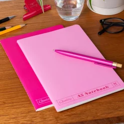 A5 notebooks (set of 2) - Pinks