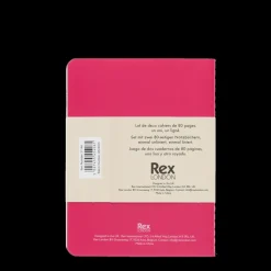 A6 notebooks (set of 2) - Pinks