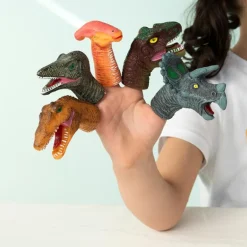 Animal finger puppets (set of 5) - Dinosaur