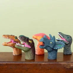Animal finger puppets (set of 5) - Dinosaur
