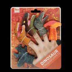 Animal finger puppets (set of 5) - Dinosaur