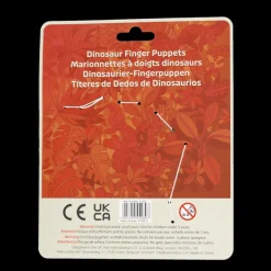 Animal finger puppets (set of 5) - Dinosaur