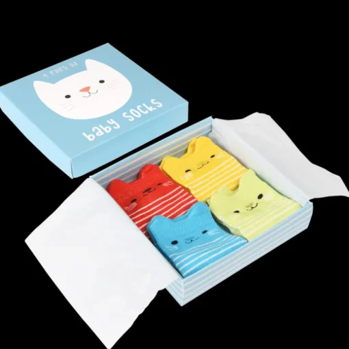 Baby socks (4 pairs) - Kitten