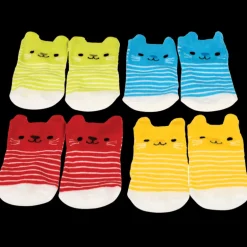 Baby socks (4 pairs) - Kitten