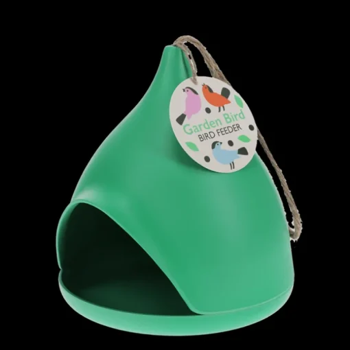 Bamboo fibre bird feeder - Green
