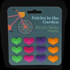 Bicycle spoke hearts - Fairies in the Garden