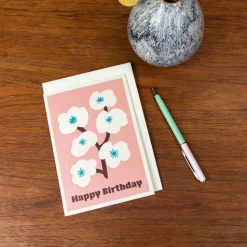 Birthday card - Blossom tree