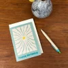 Birthday card - Flower power