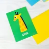 Birthday card - Giraffe ONE