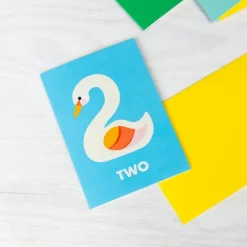 Birthday card - Swan TWO