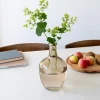 Bottle vase (25cm) - Amber