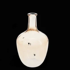 Bottle vase (25cm) - Amber