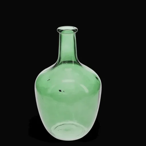 Bottle vase (25cm) - Green