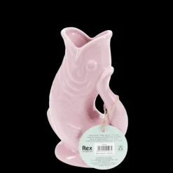 Ceramic fish vase - Pink