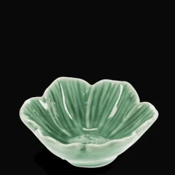 Ceramic flower bowl 9cm - Green