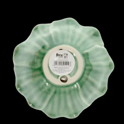 Ceramic flower bowl 13cm - Green