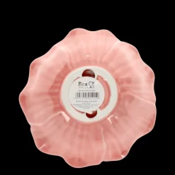 Ceramic flower bowl 13cm - Pink