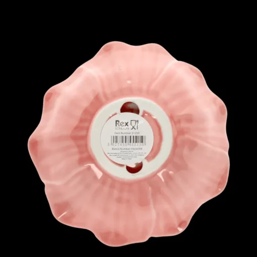 Ceramic flower bowl 13cm - Pink