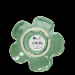 Ceramic flower dish 11cm - Green