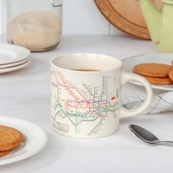 Ceramic mug - TfL Heritage Tube Map