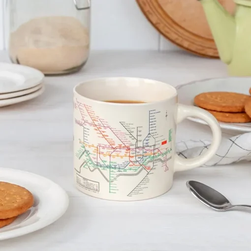 Ceramic mug - TfL Heritage Tube Map