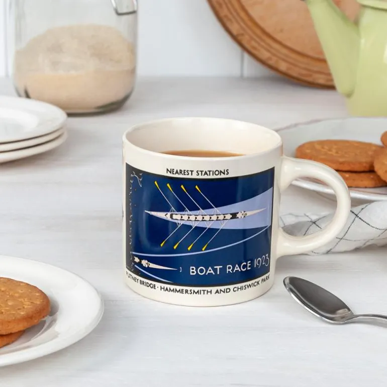 Ceramic mug - TfL Vintage Poster "Boat Race"