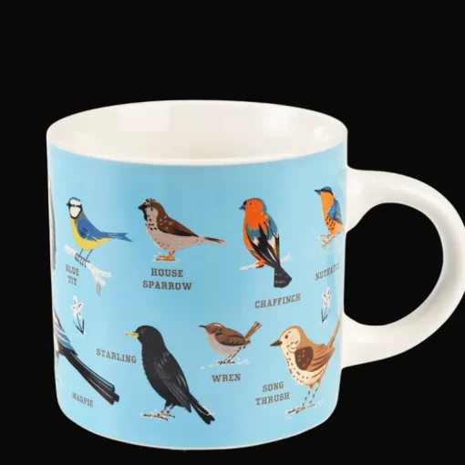 Ceramic mug 350ml - Garden Birds