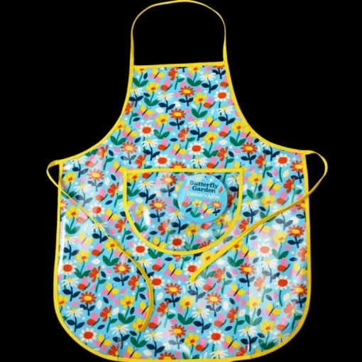 Children's apron - Butterfly Garden