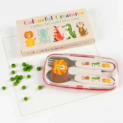 Children's cutlery set - Colourful Creatures