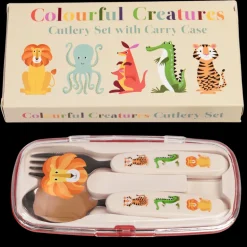 Children's cutlery set - Colourful Creatures