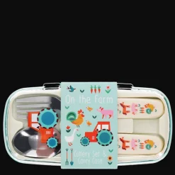 Children's cutlery set - Farmyard