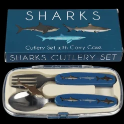 Children's cutlery set - Sharks