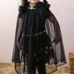 Children's glitter cape - Black