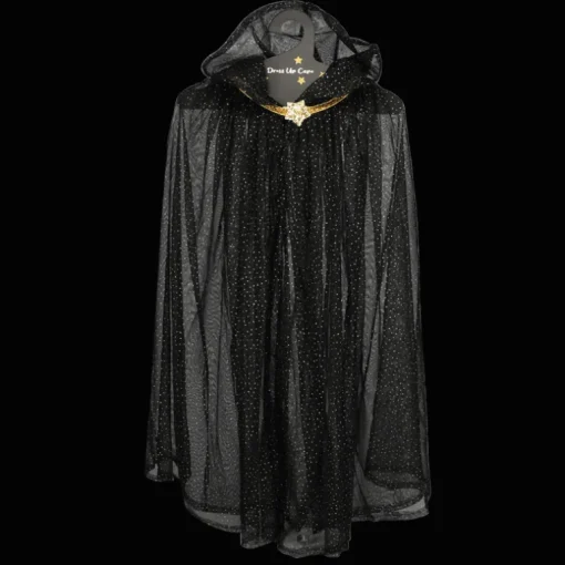 Children's glitter cape - Black