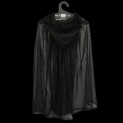 Children's glitter cape - Black