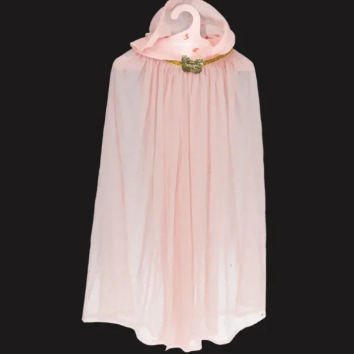 Children's glitter cape - Light pink